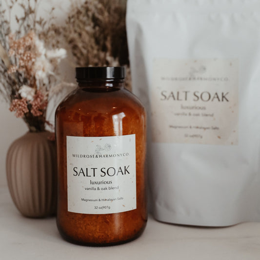 Vanilla Oak Salt Soak