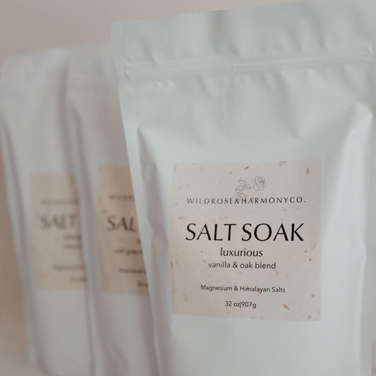 Vanilla Oak Salt Soak