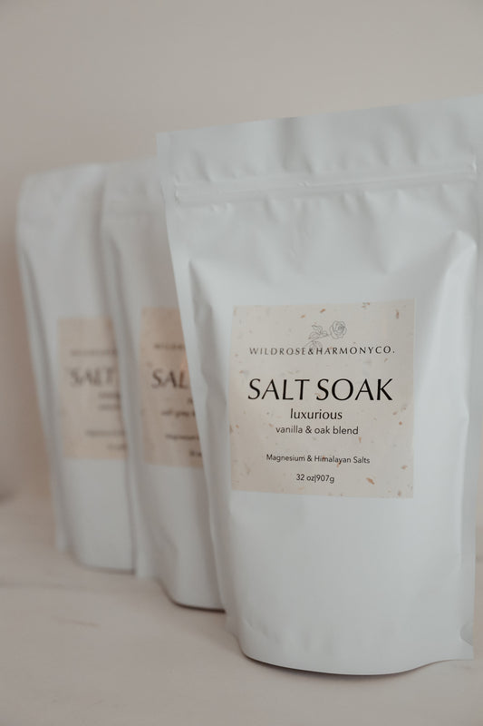 Vanilla Oak Salt Soak